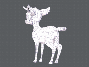 deer v01 Modello 3D