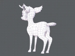 deer v01 3D Model