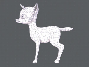 deer v01 3D Model