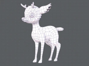 deer v01 3D Model