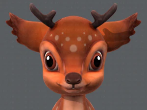 deer v01 3D Model