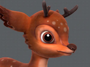 deer v01 3D Model