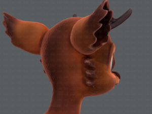 deer v01 Modello 3D