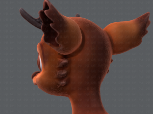 deer v01 Modello 3D