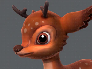 deer v01 3D Model