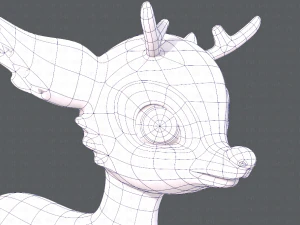 deer v01 3D Model