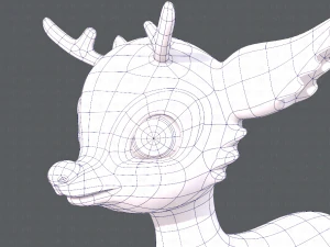 deer v01 3D Model