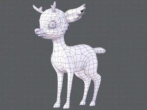 deer v01 3D Model