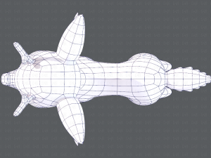 deer v01 Modello 3D