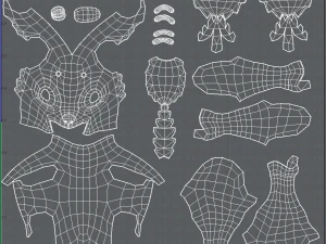 deer v01 3D Model