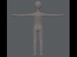 base mesh old man character v05 3Dモデル