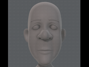 base mesh old man character v05 3Dモデル
