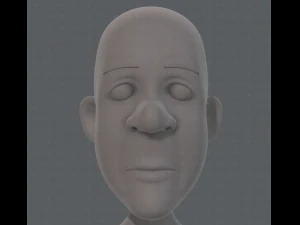 base mesh old man character v05 3D Model