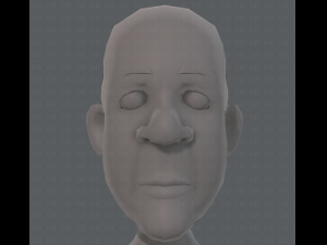 base mesh old man character v05 3Dモデル