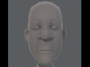 base mesh old man character v05 3D Model