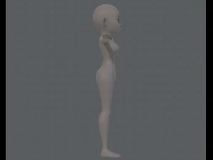 base mesh woman 14 3D Model