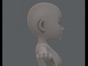 base mesh woman 14 3D Model