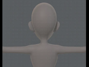 base mesh woman 14 3D Model