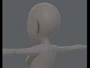base mesh woman 14 3D Model