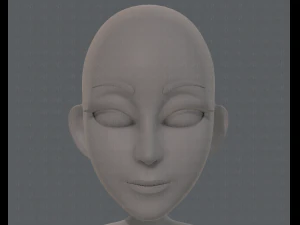 base mesh woman 14 3D Model