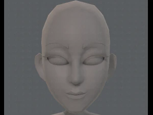 base mesh woman 14 3D Model