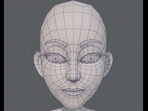 base mesh woman 14 3D Model