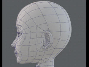 base mesh woman 14 3D Model