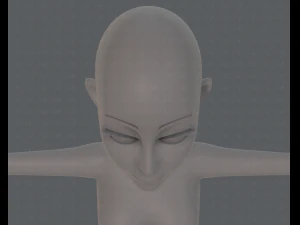 base mesh woman 14 3D Model