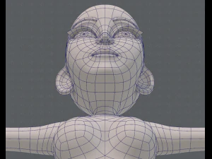 base mesh woman 14 3D Model