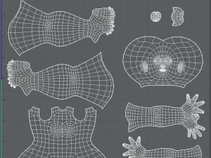 base mesh woman 14 3D Model