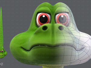 snake v01 3D Model