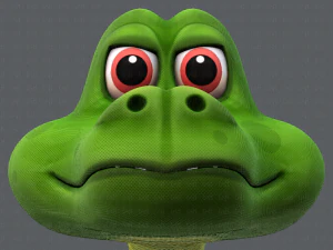 snake v01 3D Model
