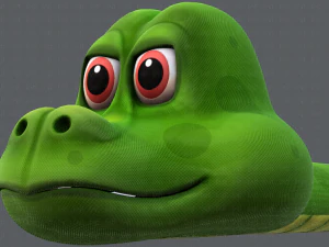 snake v01 3D Model