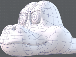 snake v01 Modello 3D