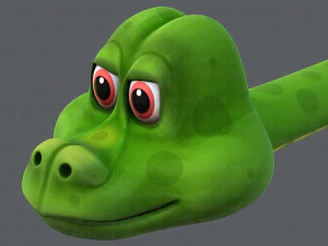 snake v01 3D Model