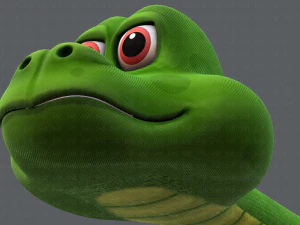 snake v01 3D Model
