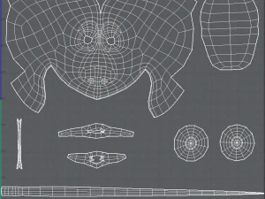 snake v01 3D Model