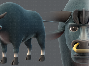 bull v01 3D Model