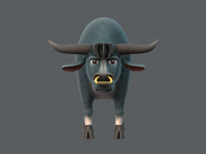 bull v01 3D Model