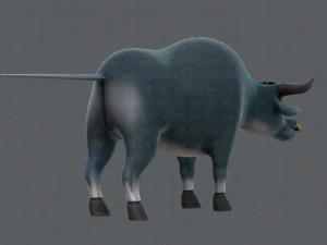 bull v01 3D Model