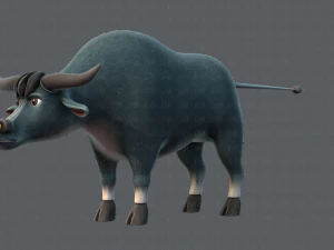 bull v01 3D Model