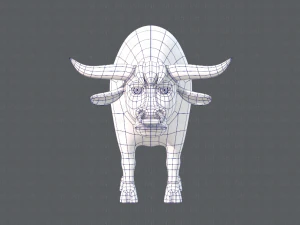 bull v01 3D Model