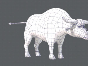 bull v01 3D Model