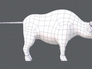 bull v01 3D Model