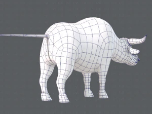 bull v01 3D Model
