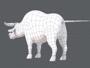 bull v01 3D Model