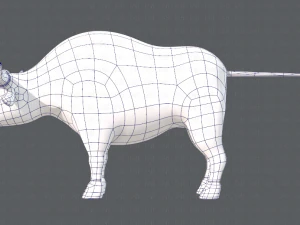 bull v01 3D Model
