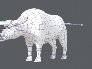 bull v01 3D Model