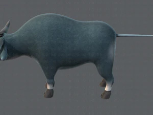 bull v01 3D Model