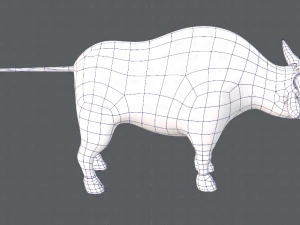 bull v01 3D Model